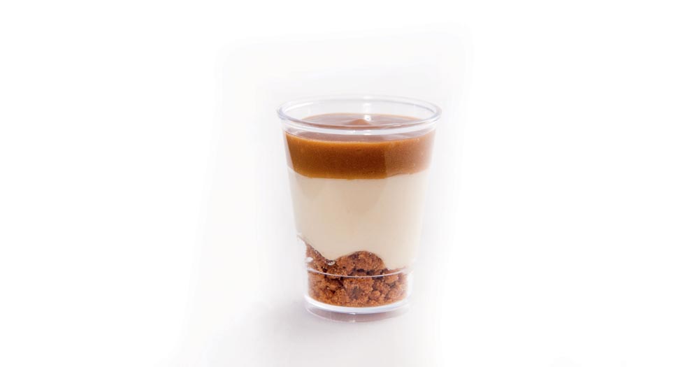 Cheesecake speculaas verrine